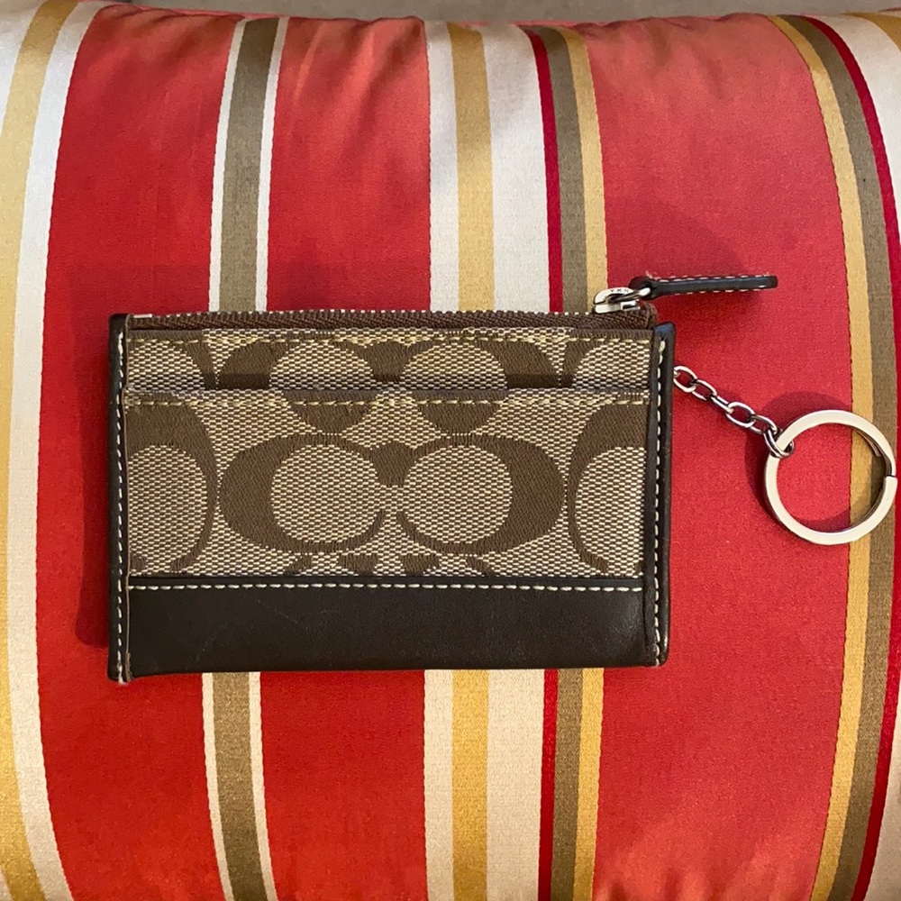 Coach Key & Card holder